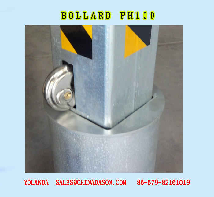 Manual Rising/Retractable Bollard pH100